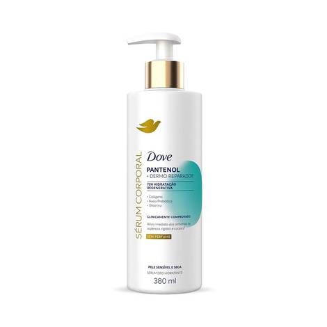 Sérum Hidratante Corporal Dove Pantenol Dermo Reparador 380ml