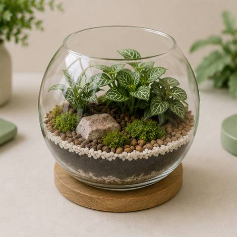 Terrário Natural Premium