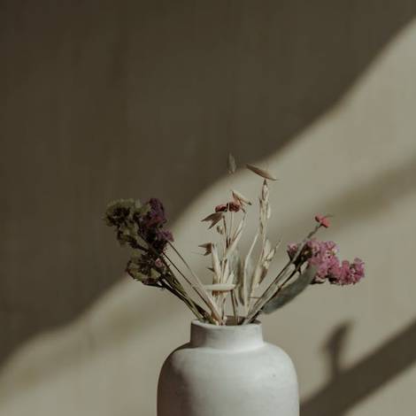 Vaso de gesso