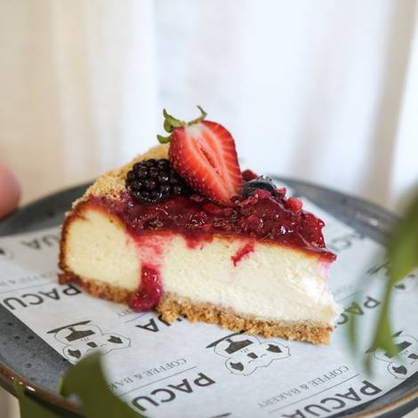 Cheesecake de frutas vermelhas