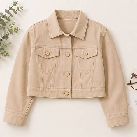 Jaqueta Cropped Urban Style